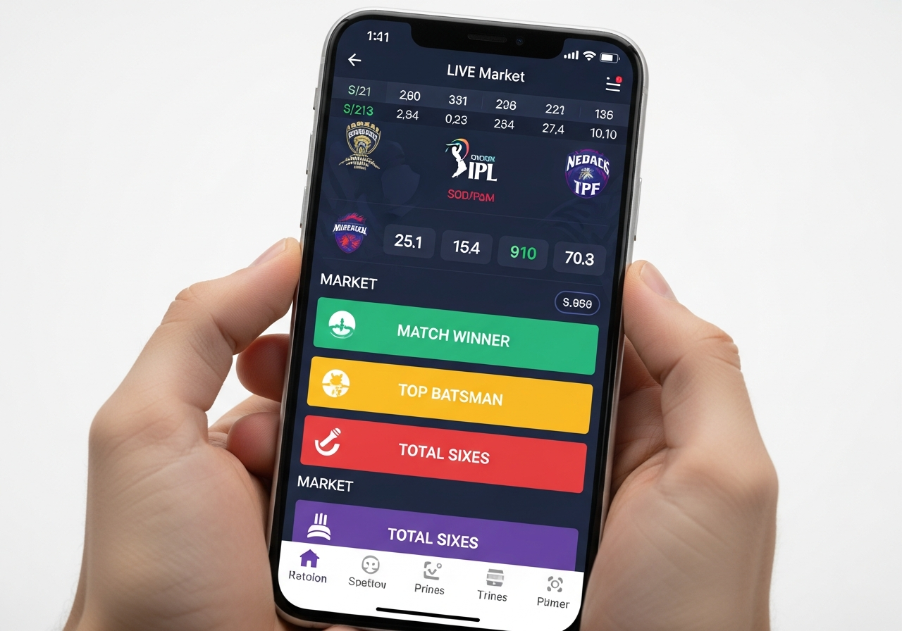 How To Place Live In-Play Wagers Using An IPL Online Betting App In India
